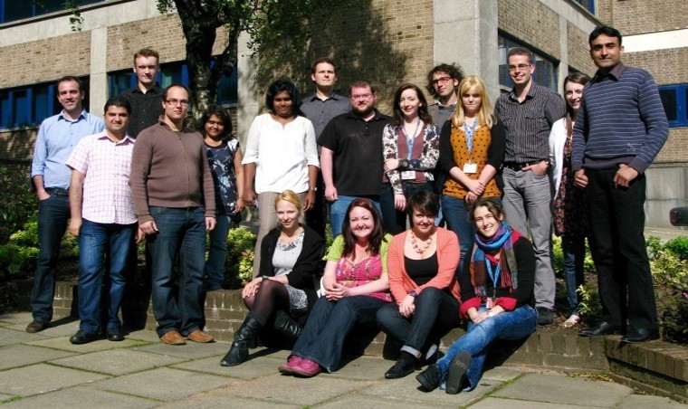 Picture of Ulijn Group members in 2011