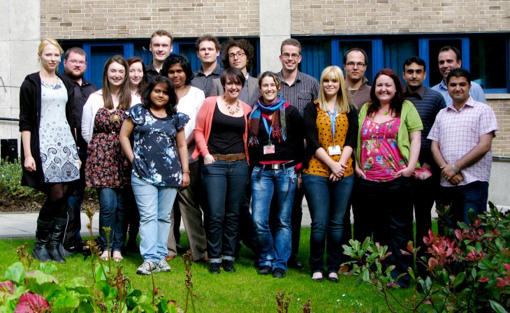 Picture of Ulijn Group members in 2011